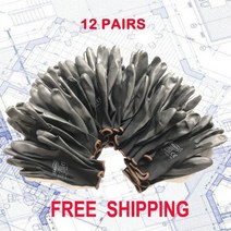 용접 알곤 장갑 신발 방염 방열 내열성 산업용 현장 바베큐 장갑 니트 안전 작업 건설 보안, pu1350-gr, XL