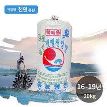 [생명의땅 전남] 명품 친환경 천연옹판타일 저염도 탈수 신안천일염/2019년산, 숙성/탈수 2019년산, 1개