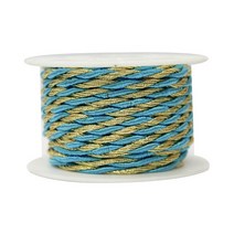 네이처뮤지엄 esa 꽃다발공예 초등미술 만들기부채 명함꽂이만들기 슬라임물풀 방과후미술재료, 유니아트 롤꽈배기끈 고무줄 유치원미술 우드하드바, 은사/밤색