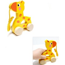 아기 친구 걸음마 연습 기린 끌기 완구 어린이선물