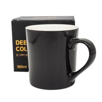 (ABM도매콜) 컬러 머그 딥그레이 360ml 1p, 상세페이지 참조, 상세페이지 참조