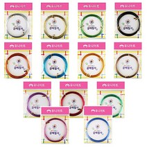 유니아트 1000 내가 만드는 공예 철사 1.0mm 은색, 1개