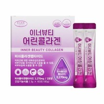 에버그린 이너뷰티 어린콜라겐3g 60포 피쉬콜라겐 피부관리 펩타이드, 3g, 3개