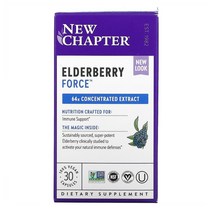 New Chapter 커런트 삼부커스 엘더베리 335mg 1개, 2개