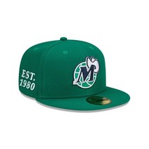 Dallas Mavericks Alternate NBA City Edition Era 59FIFTY 그린 그레이 UV