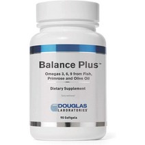 미국직구 Douglas Laboratory Balance Plus 생선 프림로즈 올리브 오일 오메가 3 6 9 90 소프트젤, 수량, 상세참조