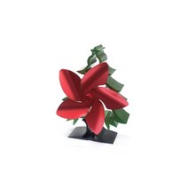 알래스카블랙 캠핑 난로 무동력 에코 팬 트리, 에코팬 트리