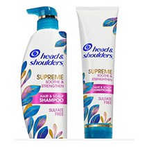 Amazon Head & Shoulders Supreme Dry Scalp Care and Dandruff Treatment Shampoo and Conditioner Bund, 1개