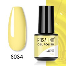 펜 ROSALIND-크랙 젤 폴리쉬 반영구 크래킹 네일 래커 빠른 건조 아트 탑베이스 코트 하이브리드 바니시, 35.SLS-S034, [36] SLS-S034