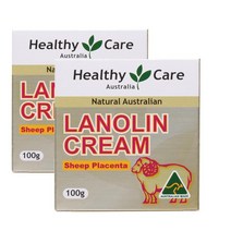 Healthy Care Lanolin with Sheep Placenta 헬시케어 라놀린 태반 크림 100g 2팩