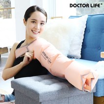 닥터라이프 [닥터라이프] V7 공기압 다리 사지압박순환장치/의료기기/국내생산/ 본체+반바지세트(화이트 핑크), 화이트