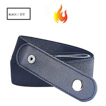 노버클 프리벨트 스판 허리띠 매직 벨트 버클없는벨트 무압박 노버클벨트 혁띠 허리끈 자동벨트 고무줄 청바지 캐주얼 요대 중학생 고등학생 교복 블랙