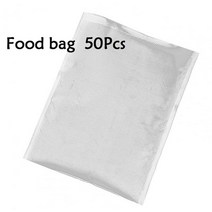 진공포장기 가정 음식 진공 포장 식품 실러 220v110v 자동 상업용 용 식품 실러 기계 10pcs 가방 포함, 17x25cm 50pcs 가방, 미국 플러그