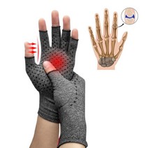 논슬립 터널증후군 장갑 손가락보호 손목보호대 주부 사무직 학생 필수템, 라지, 1개