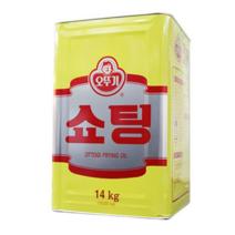 오뚜기 쇼팅 혼합식용유 14kg, 4개