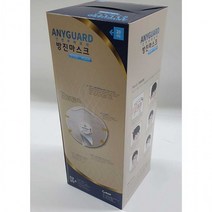방진마스크 국산 2급 밸브마스크 20개 애니가드 1각 1박스 1곽 숨쉬기편한마스크 밸브형 (안산) vc202v