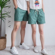 로즈엘리 남여공용 면스판 카브라 3부 반바지