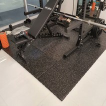 홈짐매트 15T 50 x 50cm 충격흡수매트 헬스장고무매트 헬스장바닥재