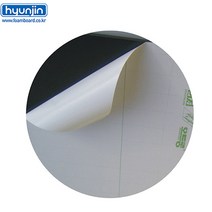 현진 5T 단면접착 양면칼라보드롱/우드락 흑색 60x90cm 두께5mm 10장단위판매