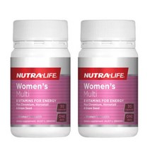 NUTRALIFE 뉴트리라이프 우먼스 멀티비타민 여성용 30정 2병