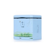 차 저장 항아리 주석판 사각형 차 캐니스터 밀봉 캐디 파우더 연고 냄비, 미풍