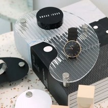 향수진열대 향수보관함 아크릴 탁상용 라이트 수납 장식 디스플레이 선반 화장품 향수 아로마 테라피 마무, 한개옵션1, 07 corrugated style