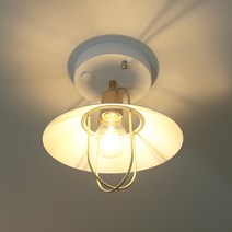 조명1번지 심벌즈 직부등 센서등 현관등 베란다등 인테리어조명, 센서형 그레이-LED에디슨 A60램프(노란빛), 1개