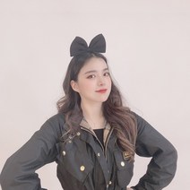 백설공주머리띠 마녀배달부키키 머리띠 헤어밴드 인생네컷 셀프스튜디오 파티 졸업사진 졸사, 블랙