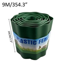 20x900cm 플라스틱 정원 잔디 트림 울타리 골판지 롤링 경로 장식 리플 모양 유연한 잔디 안뜰 DIY 경로, 중국
