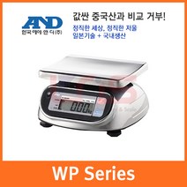 AND 방수저울 WP-2000K 5000K 10K 20K 30K수산저울 횟집 육가공업체 아답터별매, WP-20K