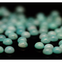 218. 천연 아마조나이트 라운드 캐보션 6mm / 5월 탄생석 / 천연석 / 원석 / 보석 / 캐보숑 / 카보션 / 카보숑 [주니엘]