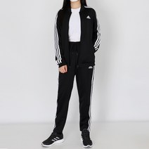 아디다스 우먼스 한벌 트레이닝복 세트 에센셜 삼선 트랙수트