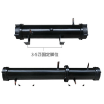 쉘앤튜브 열교환기 쉘 증발기 응축기 중앙 저온 저장, 2 HP 단일 콘덴서(500x140)