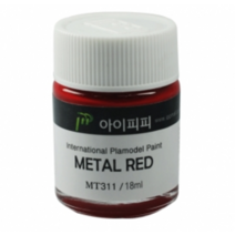 아이피피IPP 메탈릭 락카 도료 MT311 메탈 레드 18ml