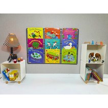 쑥쑥이차트 XL-2 (B형) 노부영 수납 마더구스 베스트 바바파파 잉글리쉬 벽걸이차트, 그레이