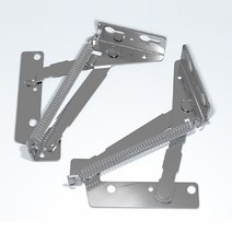 경첩(스프링수대경첩 캠핑카 박스 문짝개폐)좌우1조, 본품