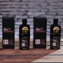 GDS 딱!한번 블랙모 컬러체인지 염색샴푸 200mlx4통+비닐장갑24장 새치 두피 모발 탈모 케어 흰머리염색샴푸 식약처인증 자연유래성분