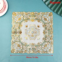 쿡탑 매트 실리콘 유리 섬유 인덕션 호브 보호 미끄럼방지 스크래치 보호 커버 절연 패드, L