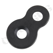 콜로서스 8자부속 흑색 목재철물, 1개