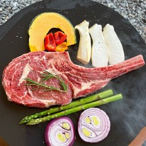 비프사운드 토마호크 오로라비프 탑초이스 블랙앵거스 우대 소 갈비 스테이크 캠핑고기 홈파티 600g 650g 700g 750g 800g, 1개
