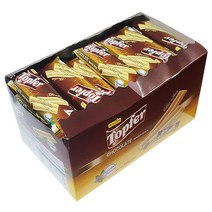 프론티어 탑퍼 초콜릿 웨이퍼 스틱 (10g X 50개입) 대용량 과자 500g, 2개