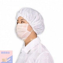 무진모_C3_후드_케이엠_모자_크린룸_제전모_방진 EA51, 옐로우XL