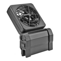 어항 냉각 쿨링팬 물고기 탱크 저소음 빠른 팬 미니 해양 연못 수족관 온도 컨트롤러 조정 가능 냉각기, [02] US 1 Fan