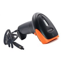 무선 바코드 스캐너 택배 스캔 리더기 블루투스 유선 리더 슈퍼마켓 리더, USB 유선 스캐너