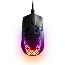 스틸시리즈 Aerox 3 (2022) Onyx 유선 게이밍 마우스, 62611(M-00017O)