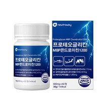 프로테오글리칸MBP 콘드라이친1200 600mg, 1개, 60정
