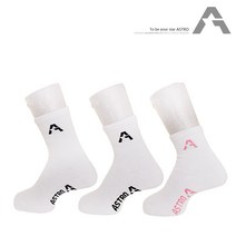 아스트로 스포츠양말 장목 국대양말, 블랙(3켤레)