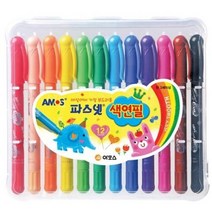 아모스)파스넷 색연필(12색) 미술용품, 본상품선택