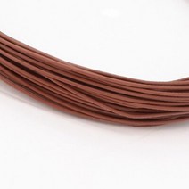 2M UL1007 PVC 주석 도금 구리 단일 코어 와이어 케이블 라인 14/16/18/20/22/24/26 AWG 화이트/블랙/레드/옐로우/그린/블루/브라운/오렌지, 07 brown_01 2m_03 22AWG