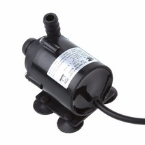 고효율펌프 200L/H DC 12V 태양광 온도 순환 워터 펌프 브러시리스 모터 수족관 연못 잠수정 태양열, [01] 12V